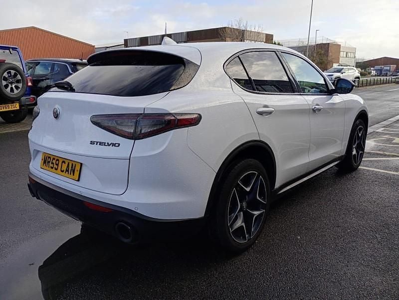 Used Alfa Romeo Stelvio Ti 280 HP (205 kW) 2020 White SUV