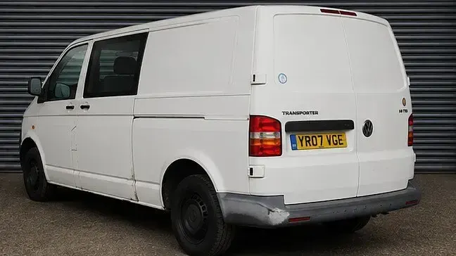 Used VW T5 130 HP (95 kW) 2007 White Van