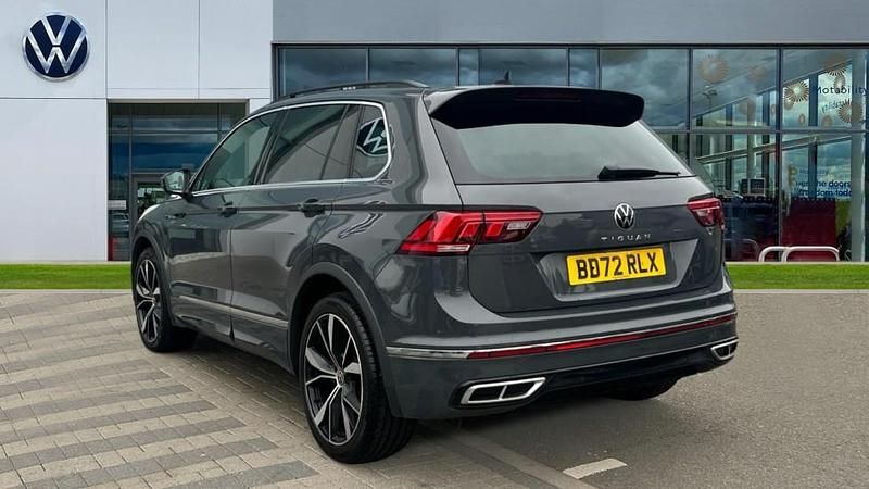 Used VW Tiguan R-line 150 HP (110 kW) 2022 Dolphin grey metallic SUV