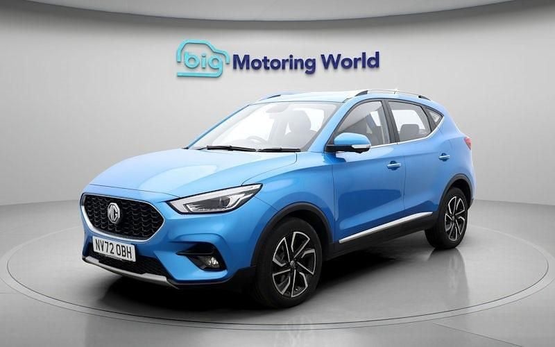 Used MG ZS Exclusive 111 HP (81 kW) 2023 Blue SUV