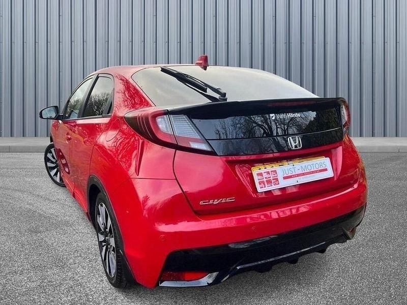 Used Honda Civic SR 2016 Red Hatchback
