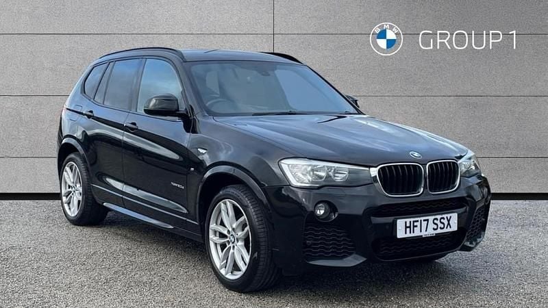 Black Used 2017 BMW X3 M Sport SUV | £14,995 (Fair price) - Image 1/4