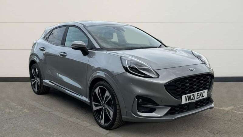 Silver Used 2021 Ford Puma ST-Line X SUV | £16,171 (Fair price) - Image 1/4