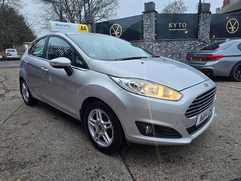 Used Ford Fiesta Zetec 2014 Silver Hatchback
