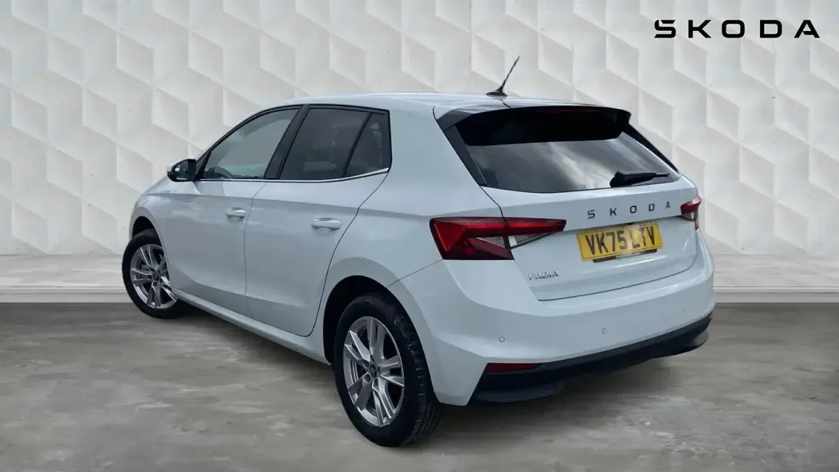 Used Skoda Fabia SE L 113 HP (83 kW) 2026 Moon white metallic Hatchback