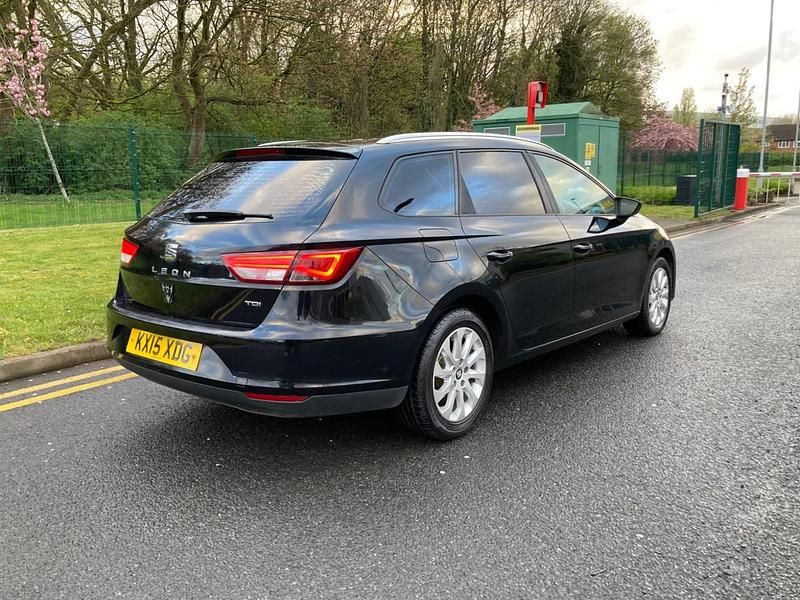 Begagnad Seat Leon SE 2015 Svart Kombi