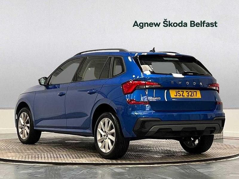 Used Skoda Kamiq SE 70 HP (51 kW) 2025 Race blue metallic SUV