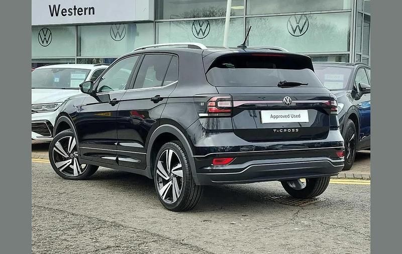 Used VW T-Cross R-line 110 HP (80 kW) 2023 Black SUV
