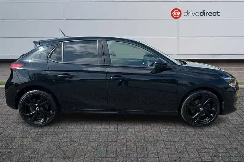 Used Vauxhall Corsa SRi 100 HP (73 kW) 2020 Black Hatchback