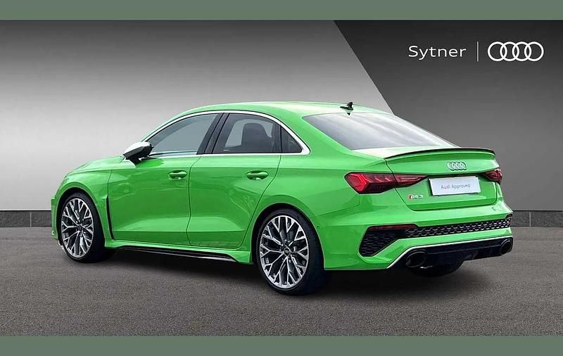 Used Audi RS3 Sport 400 HP (294 kW) 2023 Green Sedan