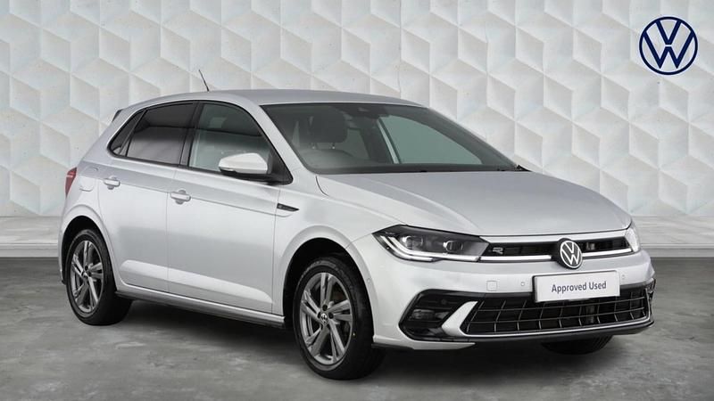 Used VW Polo R-line 95 HP (69 kW) 2023 Silver Hatchback