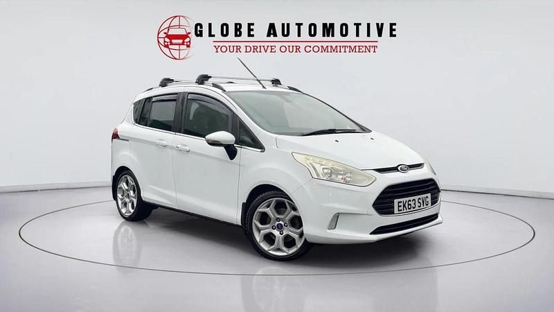 Used Ford B-MAX Titanium 95 HP (69 kW) 2013 White MPV