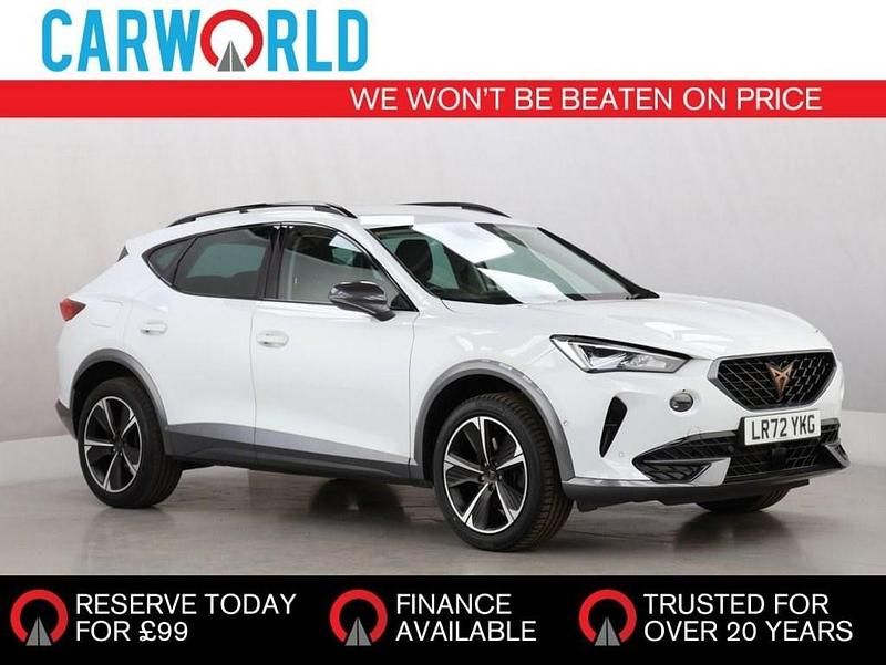 White Used 2022 Cupra Formentor SUV | £18,966 (Good price) - Image 1/3