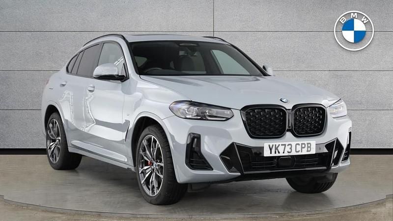 Grey Used 2024 BMW X4 M Sport SUV | £44,250 (A bit pricey) - Image 1/4