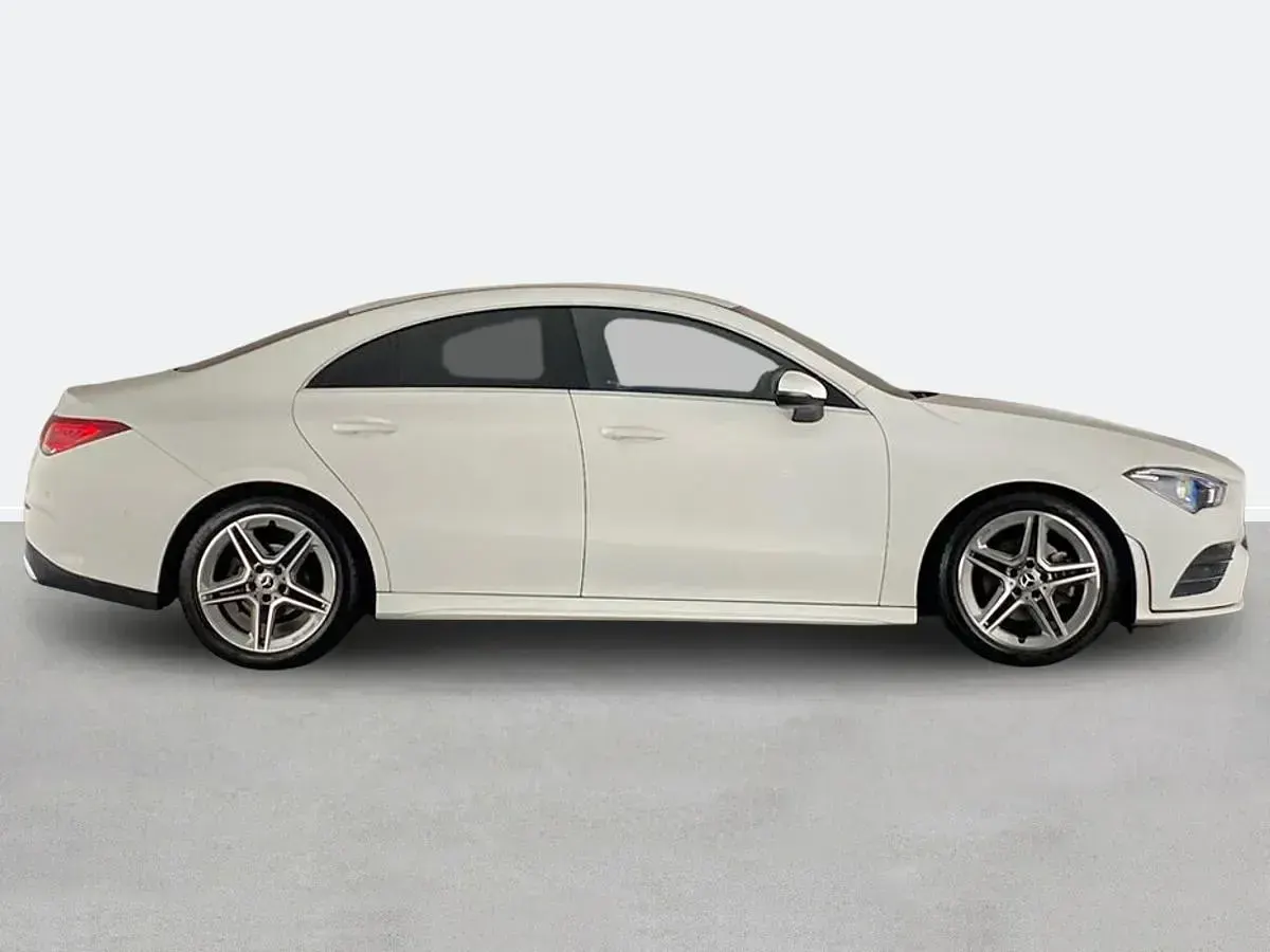 Used Mercedes CLA180 AMG line 136 HP (100 kW) 2022 White Sedan