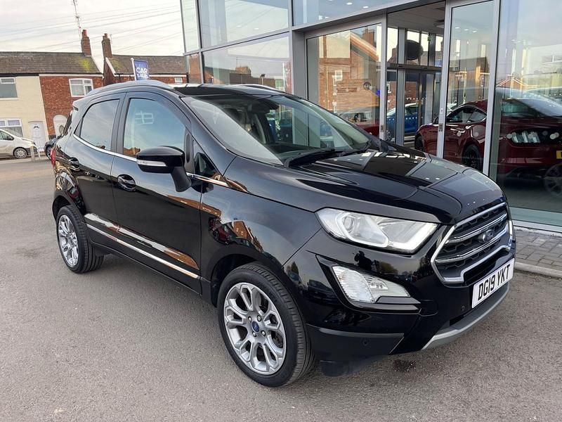 Used Ford Ecosport Titanium 125 HP (91 kW) 2019 Black SUV
