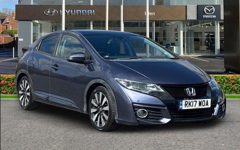 Used Honda Civic SR 141 HP (103 kW) 2016 Blue Hatchback