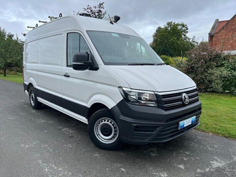 White Used 2021 VW Crafter Trendline Van | £14,990 (Super price) - Image 1/4