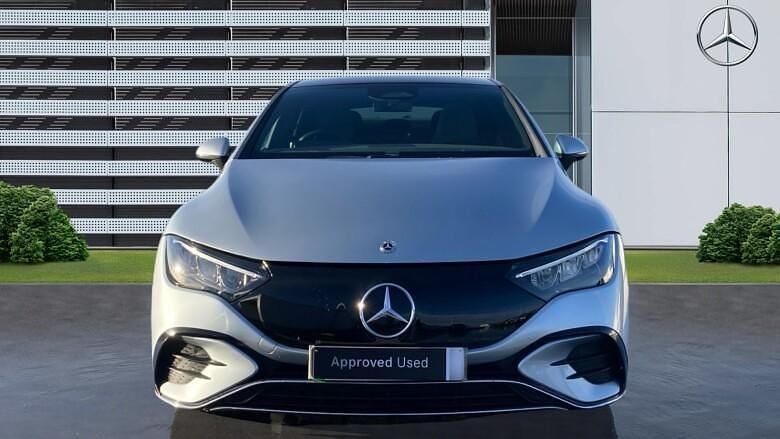Used Mercedes EQE300 AMG line 180 kW (245 HP) 2023 Silver Sedan