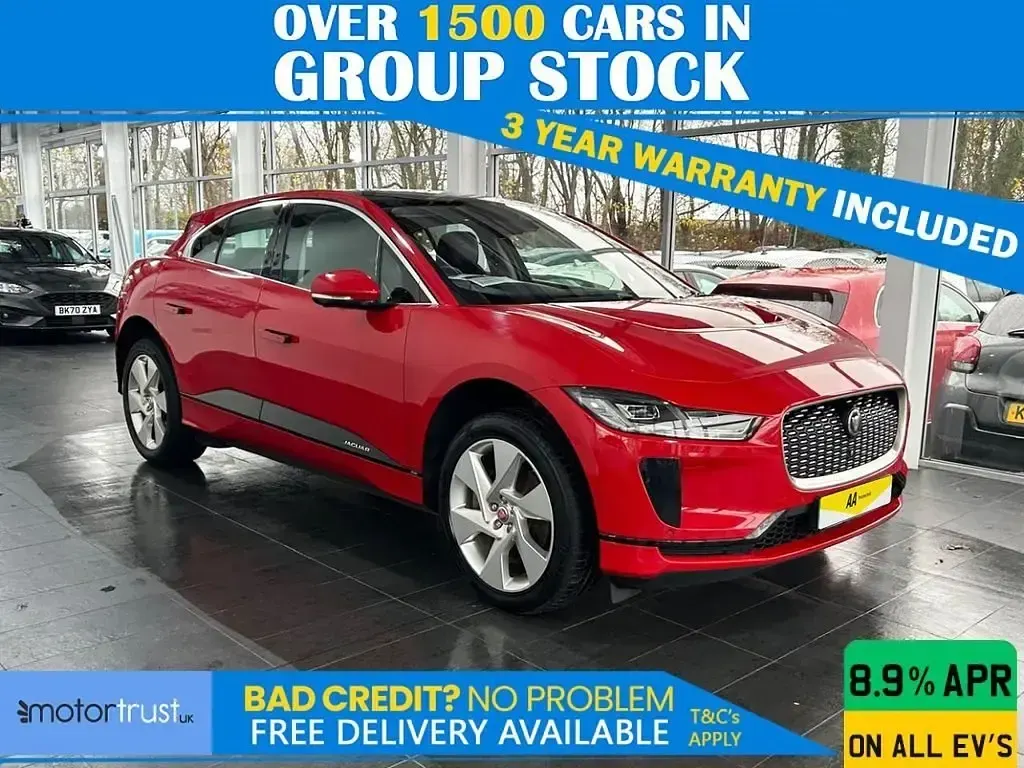 Usado Jaguar I-Pace SE 294 kW (400 HP) 2021 Vermelho SUV