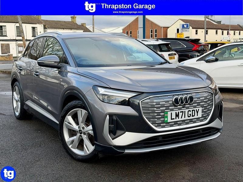 Used Audi Q4 e-tron S-Line 150 kW (204 HP) 2021 Grey SUV