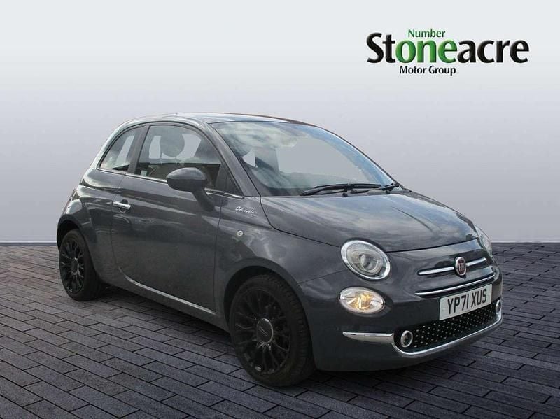 Grey Used 2021 Fiat 500 Dolcevita Hatchback | £9,995 (Fair price) - Image 1/4