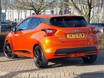 Used Nissan Micra 92 HP (67 kW) 2022 Orange Hatchback