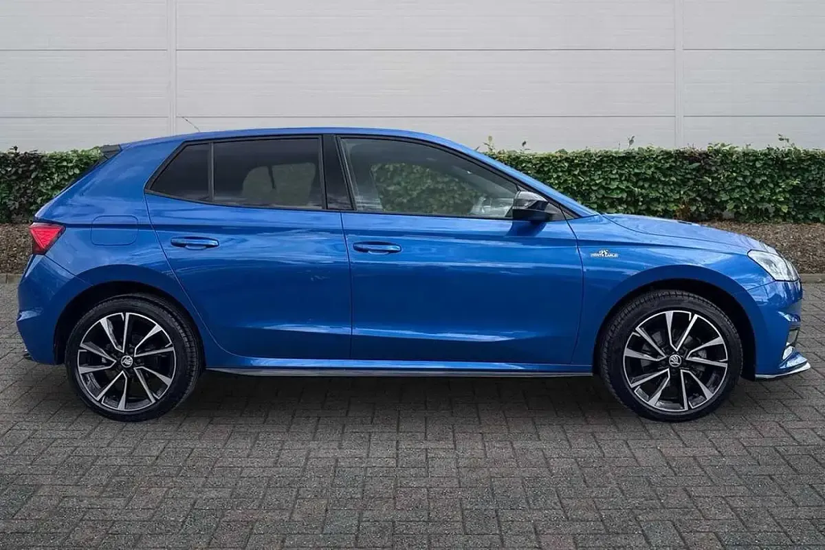 Used Skoda Fabia Monte Carlo 110 HP (80 kW) 2024 Race blue metallic Hatchback