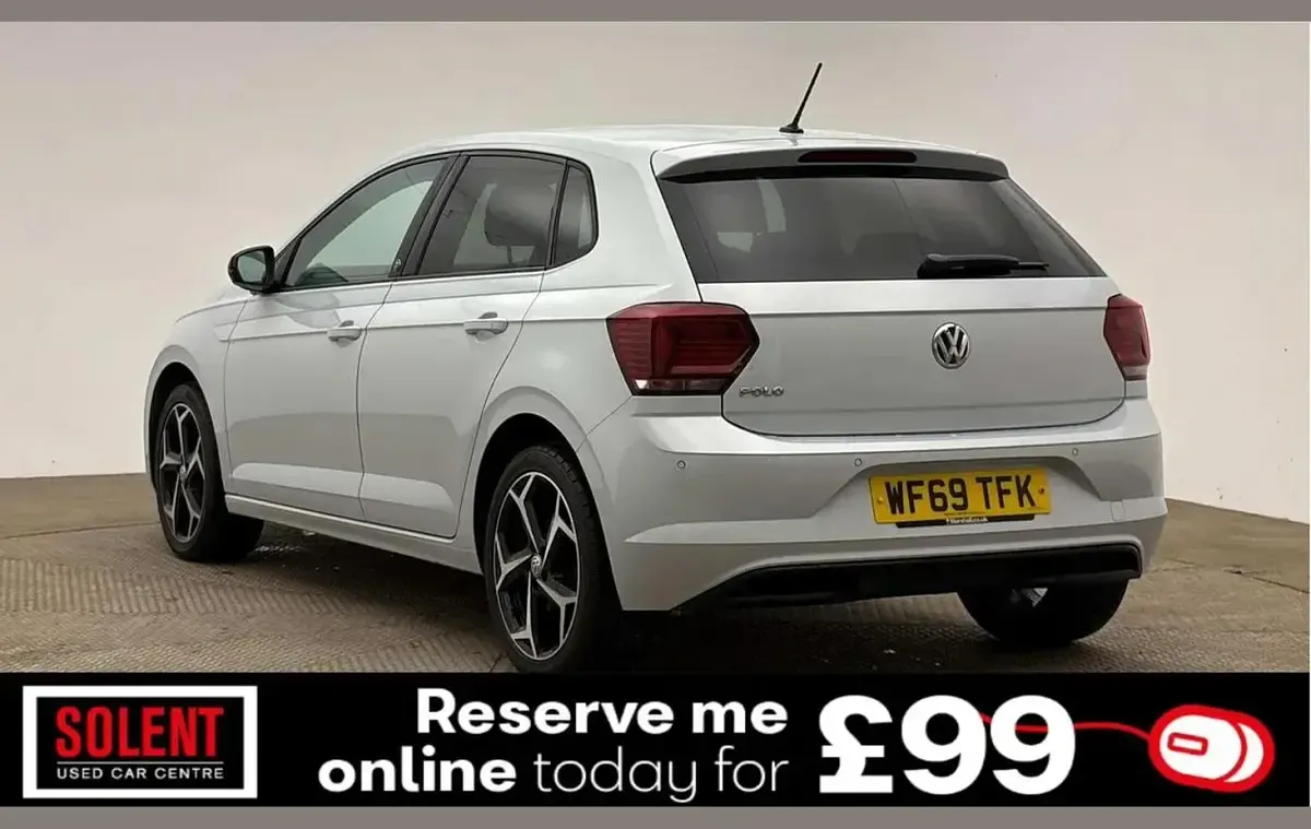 Used VW Polo Beats 94 HP (69 kW) 2019 Silver Hatchback