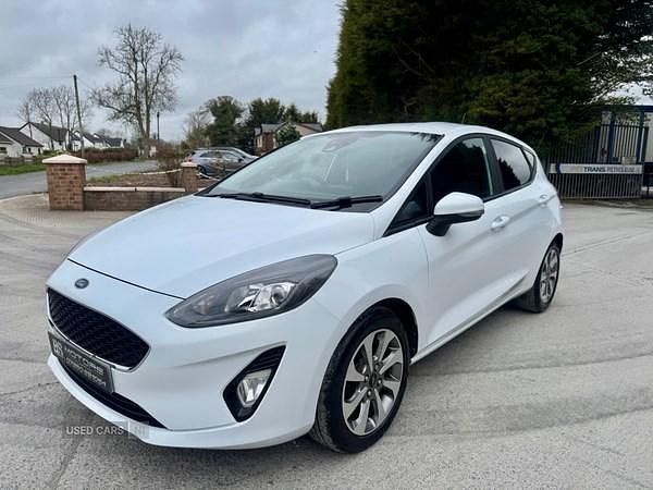 Used Ford Fiesta Trend 2020 White Hatchback