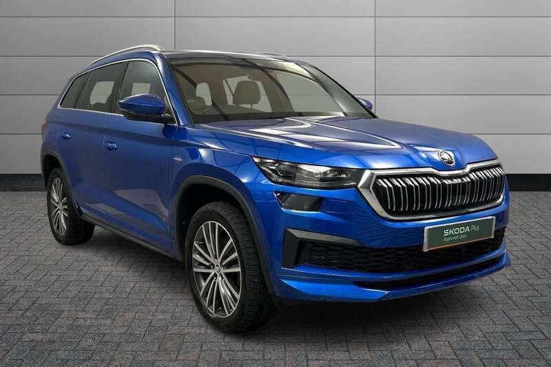 Blue Used 2023 Skoda Kodiaq LAURIN & KLEMENT SUV | £36,250 (Expensive) - Image 1/4