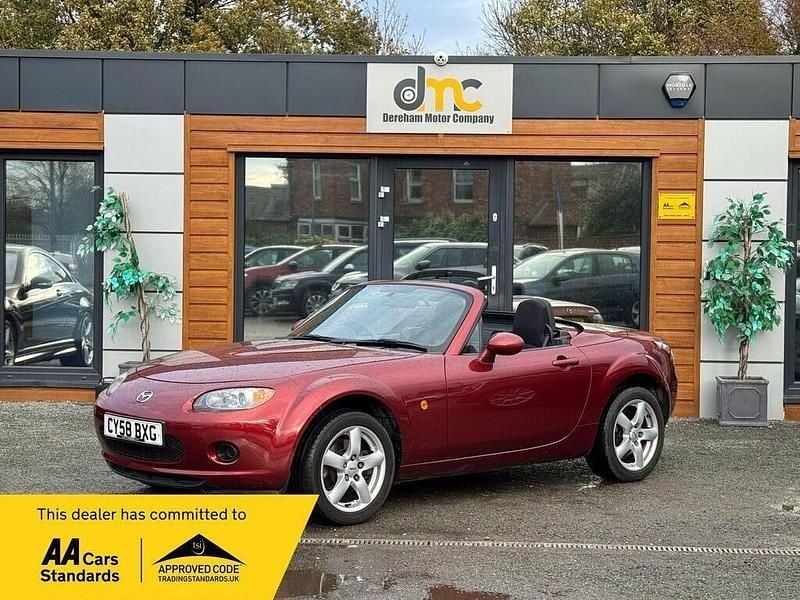 Red Used 2008 Mazda MX5 Cabriolet | £4,499 (Fair price) - Image 1/2
