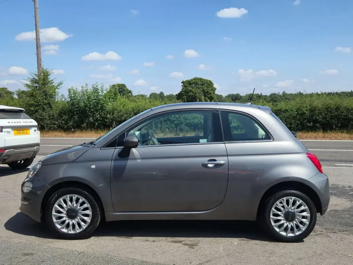 Used Fiat 500 Lounge 69 HP (50 kW) 2018 Grey Hatchback