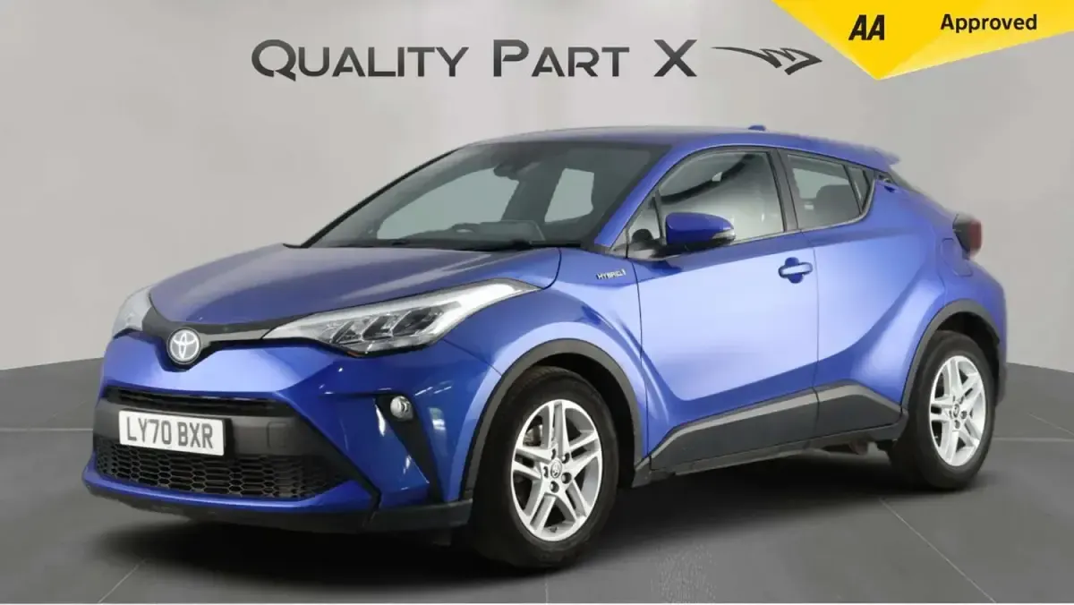 Used Toyota C-HR 122 HP (89 kW) 2021 Blue SUV