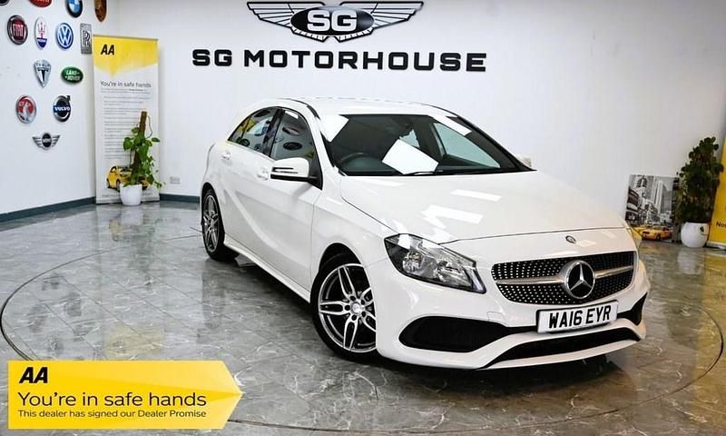 White Used 2016 Mercedes A200 AMG line Hatchback | £9,985 (Fair price) - Image 1/4