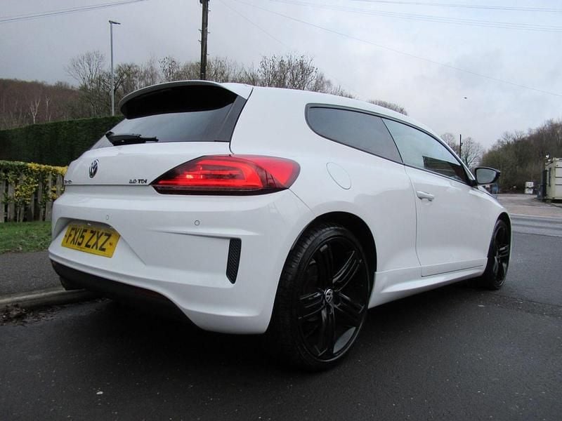 Used VW Scirocco R-line 2015 White Coupe