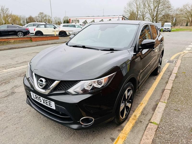 Used Nissan Qashqai N-TEC 2015 Black SUV