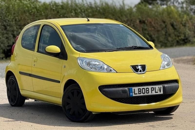 Yellow Used 2008 Peugeot 107 Hatchback | £2,199 (Fair price) - Image 1/1