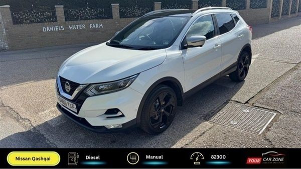 White Used 2018 Nissan Qashqai Tekna+ SUV | £10,500 (A bit pricey) - Image 1/1
