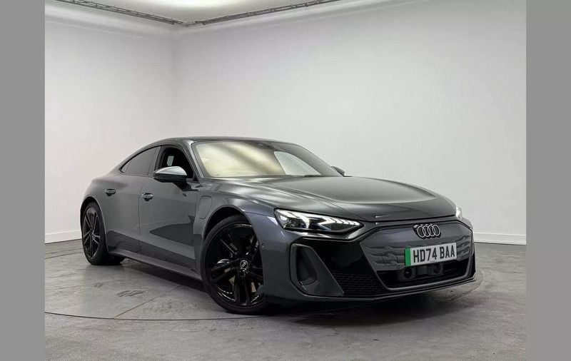 Grey Used 2025 Audi e-tron GT quattro Comfort Sedan | £82,900 - Image 1/4