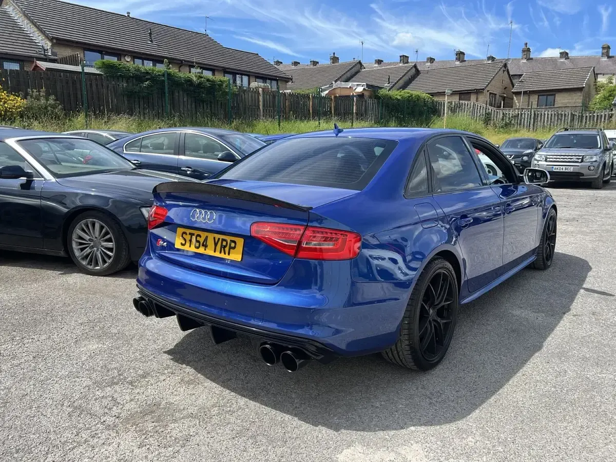 Used Audi S4 Comfort 333 HP (244 kW) 2015 Blue Sedan