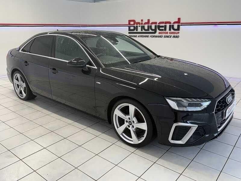 Used Audi A4 S-Line 150 HP (110 kW) 2021 Black Sedan