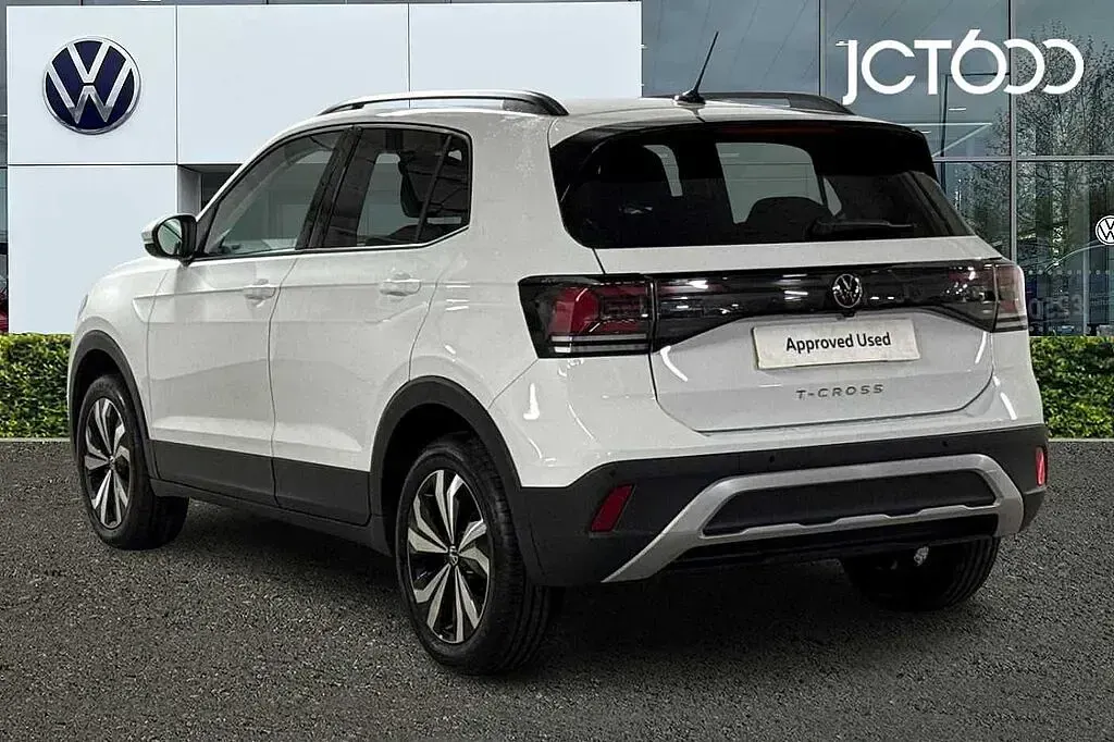 Used VW T-Cross Match 95 HP (69 kW) 2026 White SUV