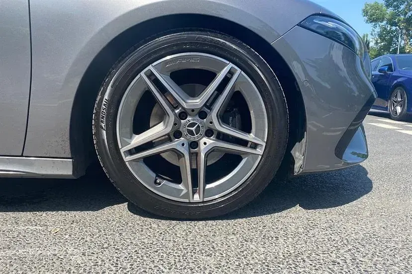 Used Mercedes A180 AMG Line Premium 136 HP (100 kW) 2023 Mountain grey Hatchback