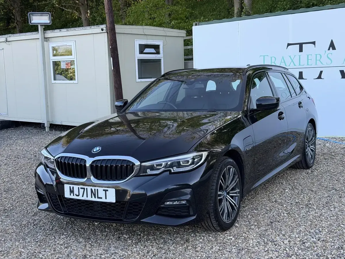 Used BMW 330e M Sport 2021 Black Estate