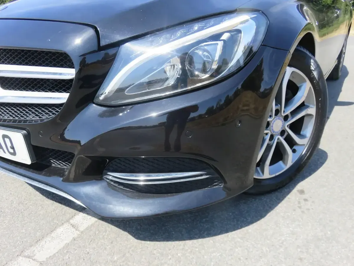 Used Mercedes C220 2015 Black Sedan