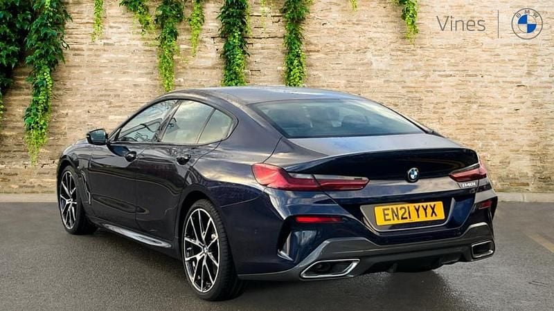 Used BMW 840 Comfort Edition 328 HP (241 kW) 2021 Blue Coupe