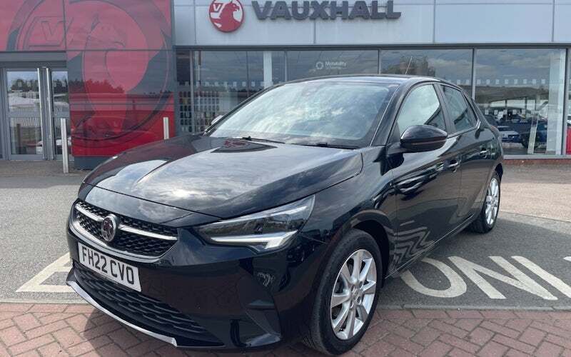 Black Used 2022 Vauxhall Corsa Design Edition Hatchback | £11,644 (Fair price) - Image 1/4