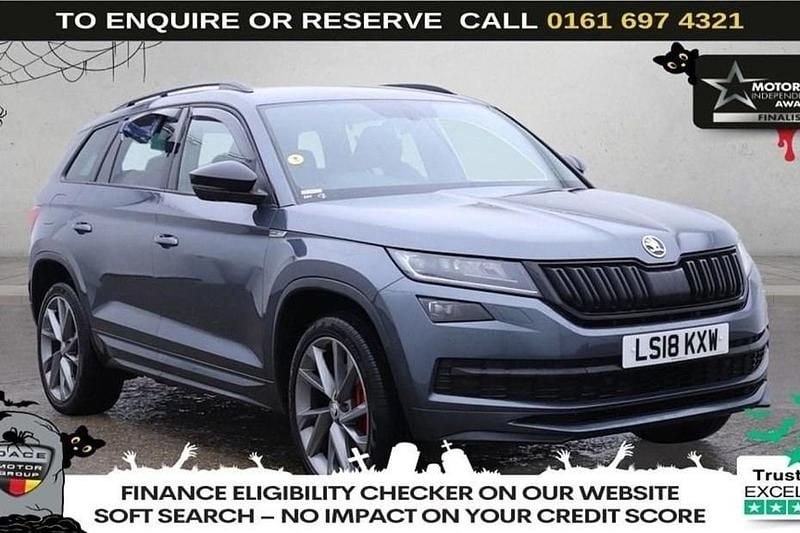 Grey Used 2018 Skoda Kodiaq SportLine SUV | £17,940 (Fair price) - Image 1/1