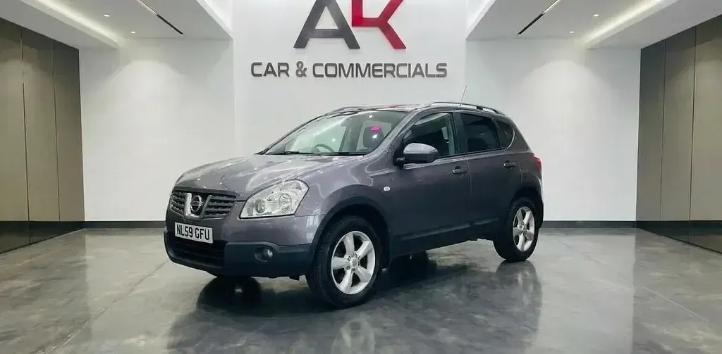 Begagnad Nissan Qashqai N-TEC 2009 Grå SUV